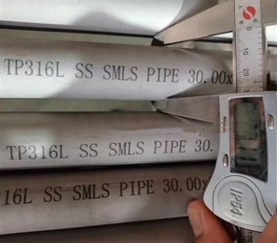 ASTM A312 TP316L Stainless Steel Seamless Pipe For Petrochemical